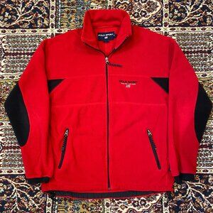Vintage Polo Sport Ralph Lauren full zip fleece sweater